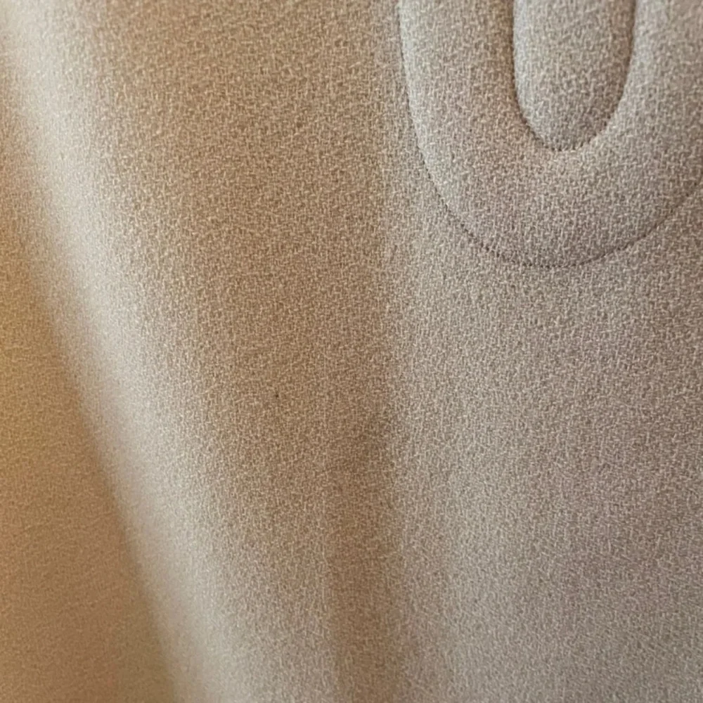 Vintage 1960s Pierre Cardin Space Age Geometric Print Beige Dress - Picture 5 of 11